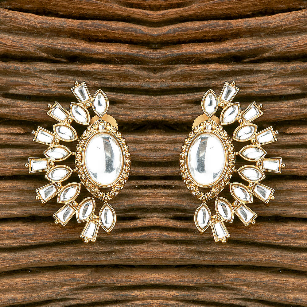 Stunning Kundan Earrings Online Oshri Accessories
