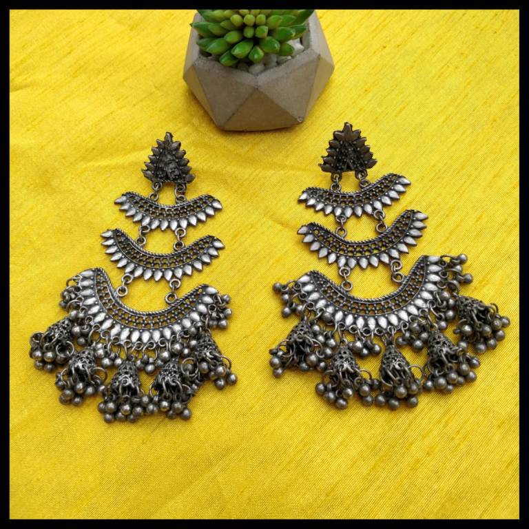 Oxidised Earrings