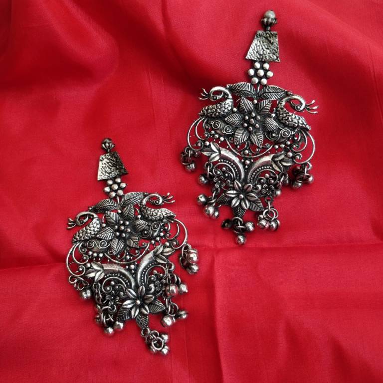 Oxidised Earrings