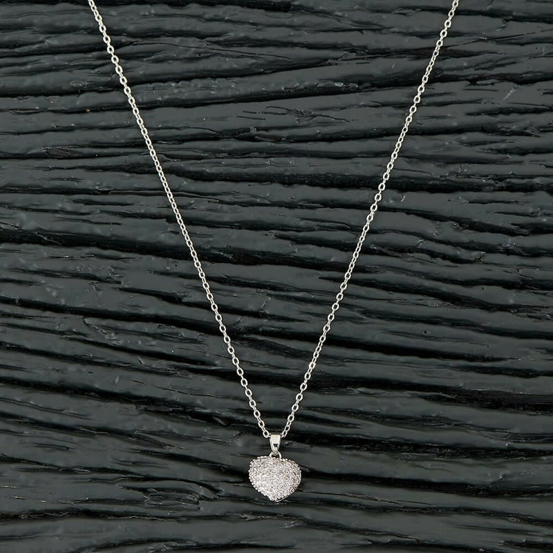 Heart Neckchain- Silver