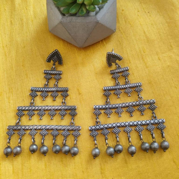 Pavani German Silver Earrings