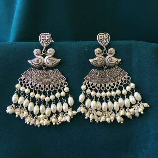 German Silver Earrings