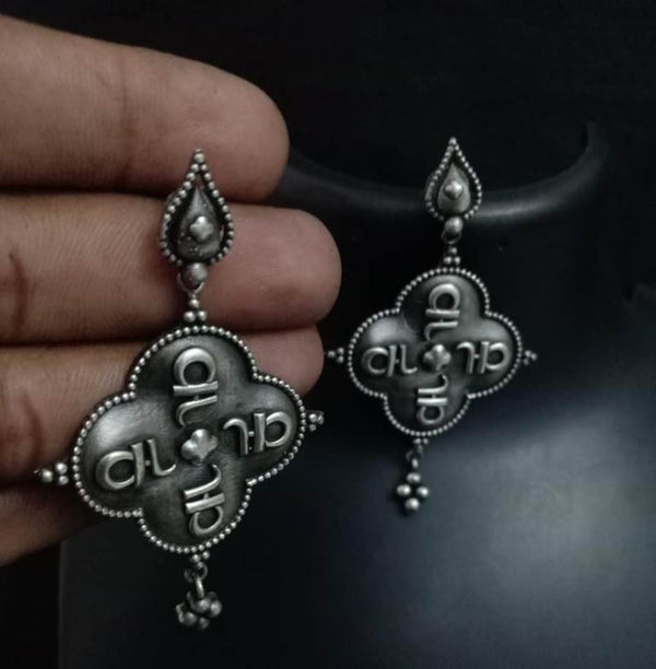 German Silver Earrings