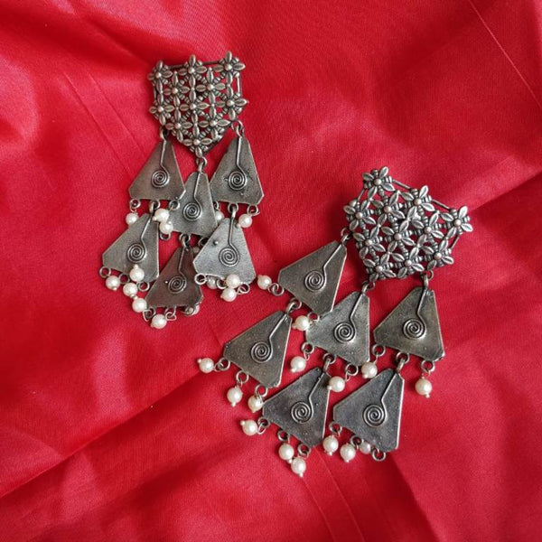 German Silver Earrings