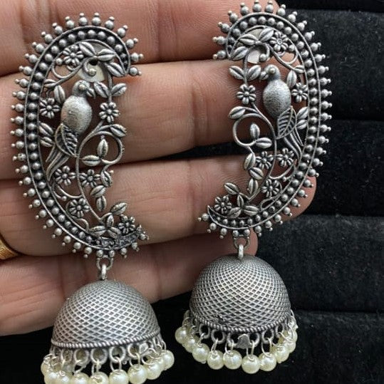 German Silver Jhumka