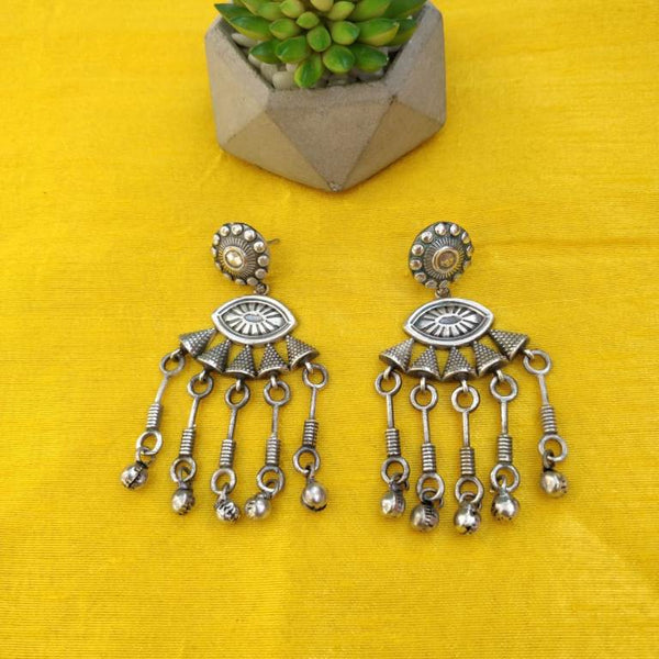 German Silver Tassel Earrings
